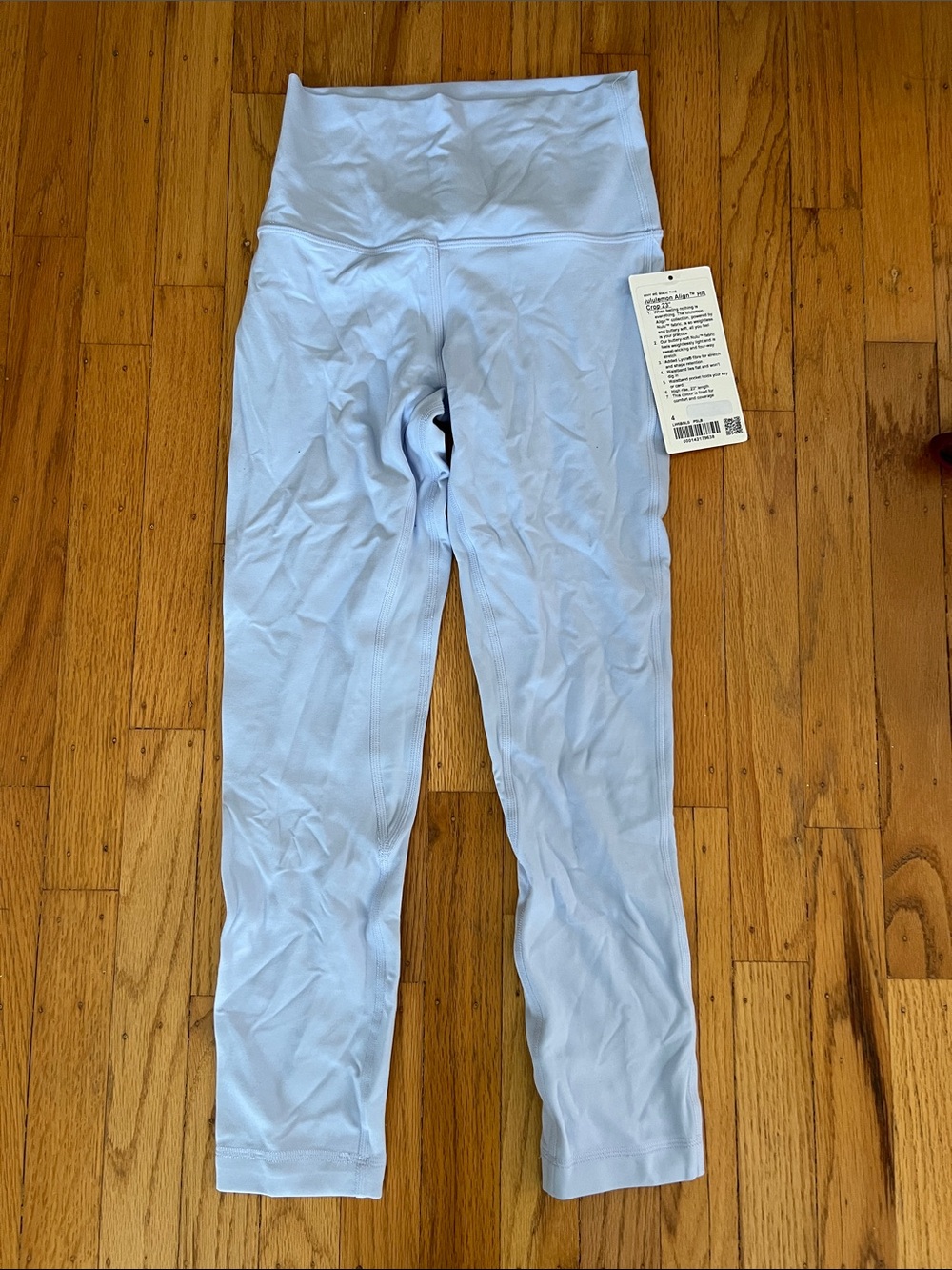 BNWT! Lululemon Align High rise crop 23” pastel blue 4